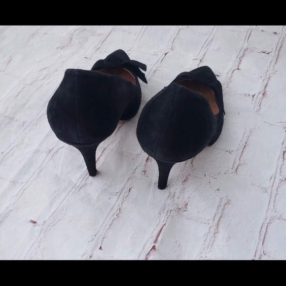 DONATED. Classic Madewell Black Heels!  👠 👠 - Picture 7 of 8